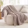 White Fleece Blanket - Image 2