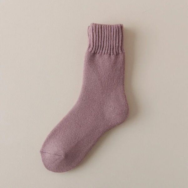 Rose Fleece Socks